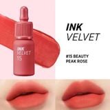 Son Kem Lì Peripera Ink Velvet 4G