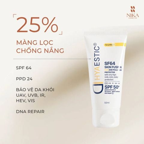 Kem Chống Nắng Hyaestic Skin Fusion SF64 SPF 50+ 50ML