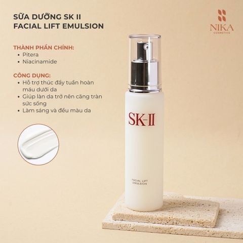 Sữa Dưỡng Sk Ii Facial Lift Emulsion 100G
