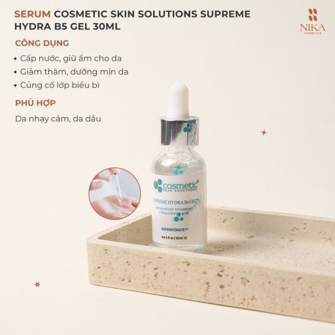 Serum Cosmetic Skin Solutions Supreme Hydra B5 Gel