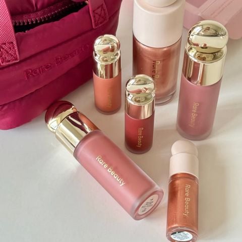 Set Rare Beauty 2 Mini Blush & 1 Luminize Trio