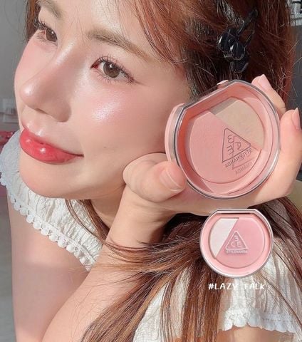 Phấn Má Hồng + Highlight 3CE Blushlighter 9G