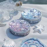 Phấn Phủ Nén Flower Knows Shell Jewel Collection Baked Powder 9G