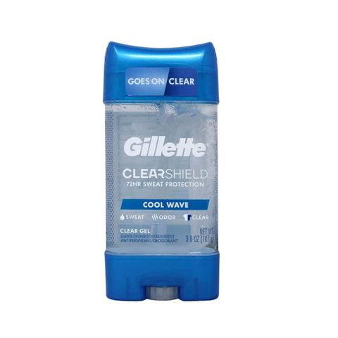 Gel Khử Mùi Gillette Clear Shield 72HR Sweat Protection 107G