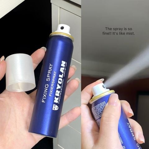 Xịt Khóa Makeup Kryolan Fixing Spray