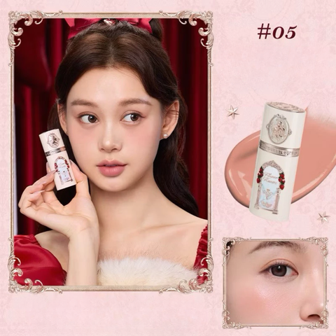 Má Hồng Kem Flower Knows Strawberry Cupid Collection Liquid Blush 7G