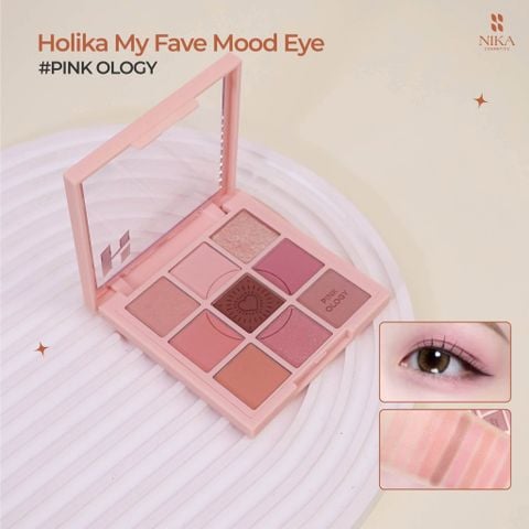 Bảng Mắt Holika My Fave Mood Eye Palette 9Ô 8G