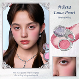 Phấn Má Hồng Flower Knows Shell Jewel Collection Silk Satin Blush 5G