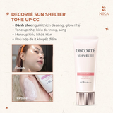 Kem Chống Nắng Decorté Sun Shelter Tone Up CC SPF50+ PA+++ 32ml