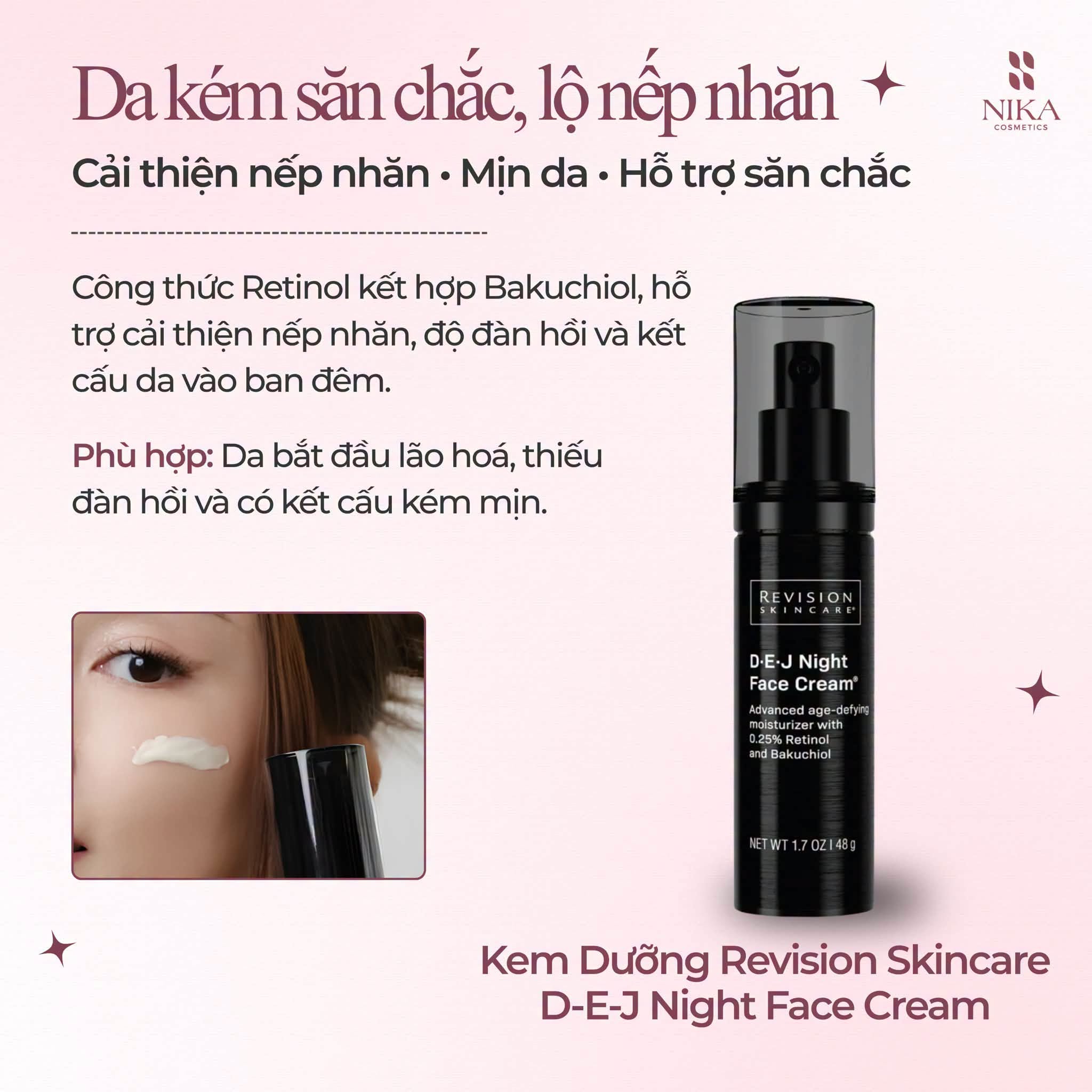 Kem Dưỡng Revision Skincare D-E-J Night Face Cream
