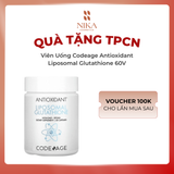Viên Uống Codeage Antioxidant Liposomal Glutathione 60V