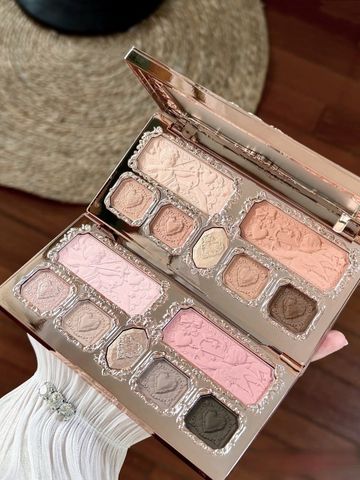 Bảng Phấn Mắt Flower Knows Strawberry Cupid Collection Makeup Palette 14G