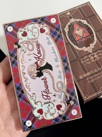 Bảng Phấn Mắt Flower Knows Chocolate Series 8Ô 10G