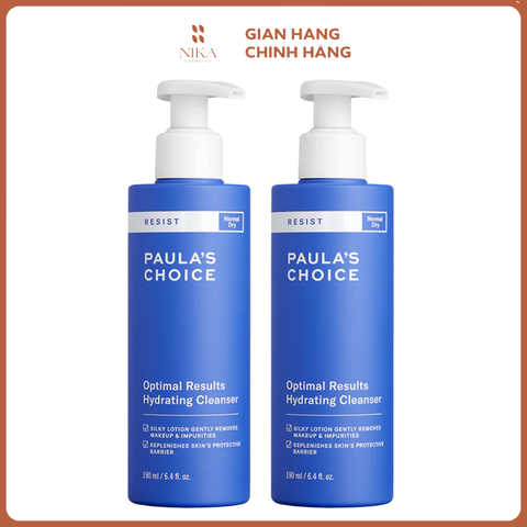 Sữa Rửa Mặt Paula Choice Optimal Results Hydrating Cleanser 190ML
