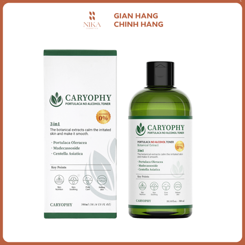Toner Caryophy Portulaca No Alcohol 300ML