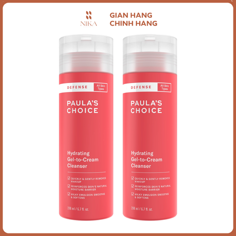 Sữa Rửa Mặt Paula Choice Hydrating Gel To Cream Cleanser 198ML