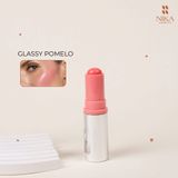 Má Hồng Kem Dạng Thỏi Haus Lab Color Fuse Glassy Blush Balm 5G