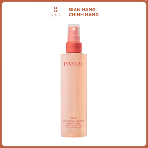 Nước Cân Bằng Da Payot Nue Gentle Toning Mist For Face And Eyes 200ML