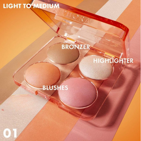 Bảng Sephora Colorful Face Palette 4Ô 4x2.5G