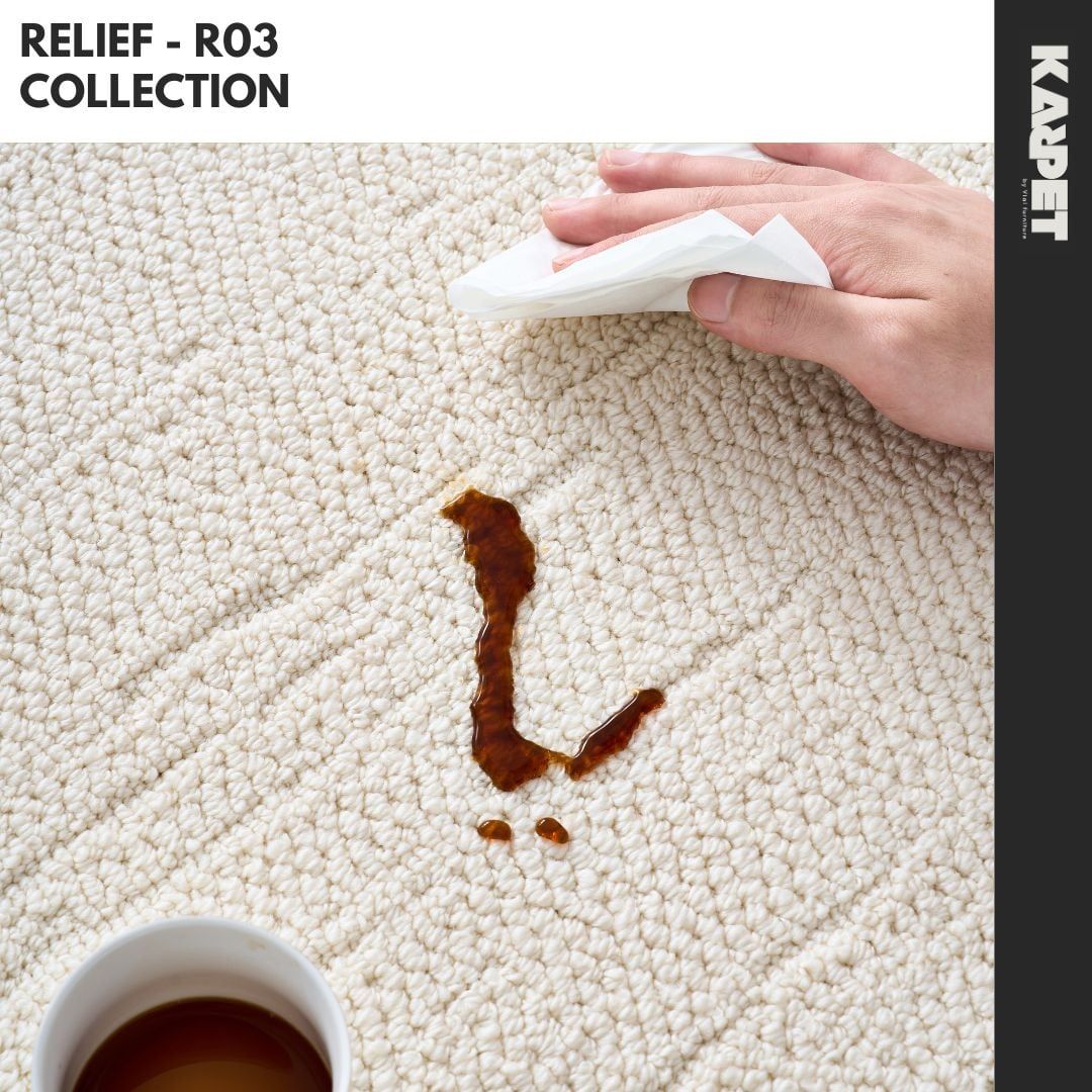  RELIEF R - Thảm sàn kích thước cố định, trượt nước 