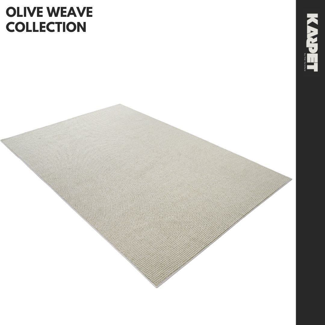  OLIVE WEAVE - Thảm sàn kích thước cố định, trượt nước 