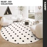  RELIEF R - Thảm sàn kích thước cố định, trượt nước 