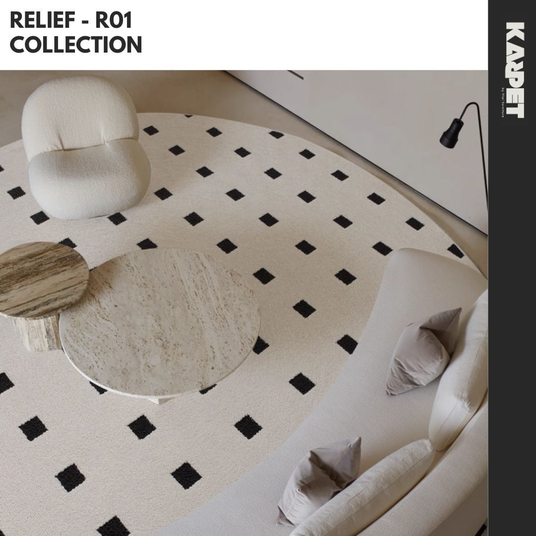  RELIEF R - Thảm sàn kích thước cố định, trượt nước 