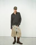 WAF Collared Tee - Gray