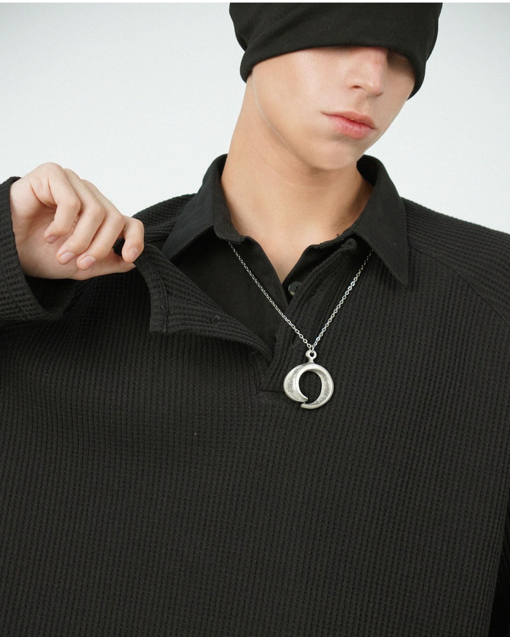 WAF Collared Tee - Black