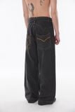 ARROW STITCH DENIM PANTS