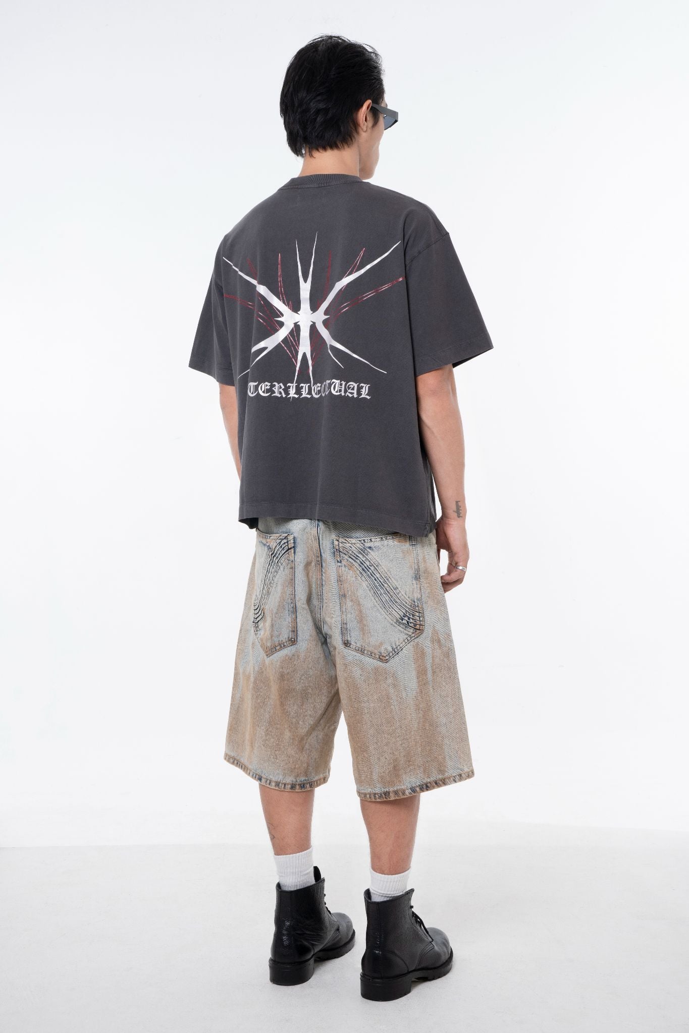Spiked Faded Tee