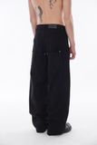 Denim Spiked Pants