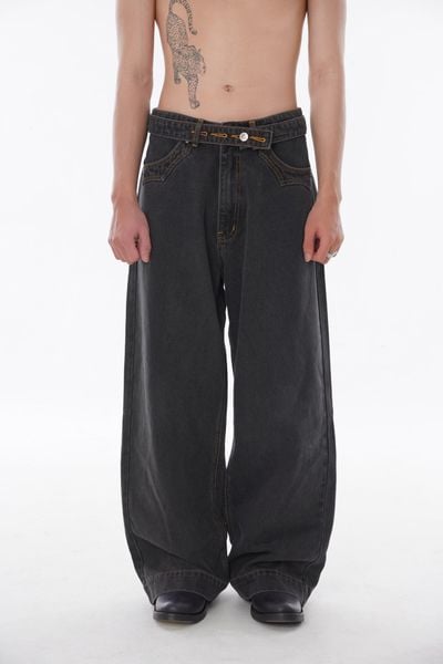  ARROW STITCH DENIM PANTS 