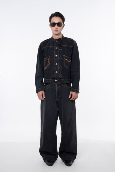  ARROW STITCH DENIM JACKET 