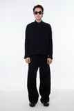 WAF Collared Tee - Black