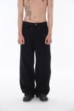 Denim Spiked Pants
