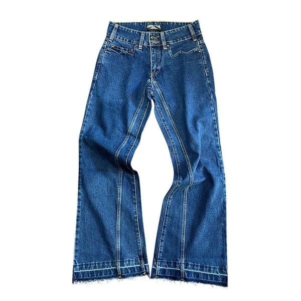  Indigo Flared Pants 