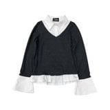 Rib Mixed Shirt