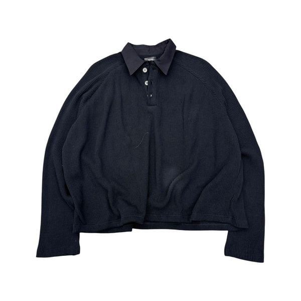  WAF Collared Tee - Black 