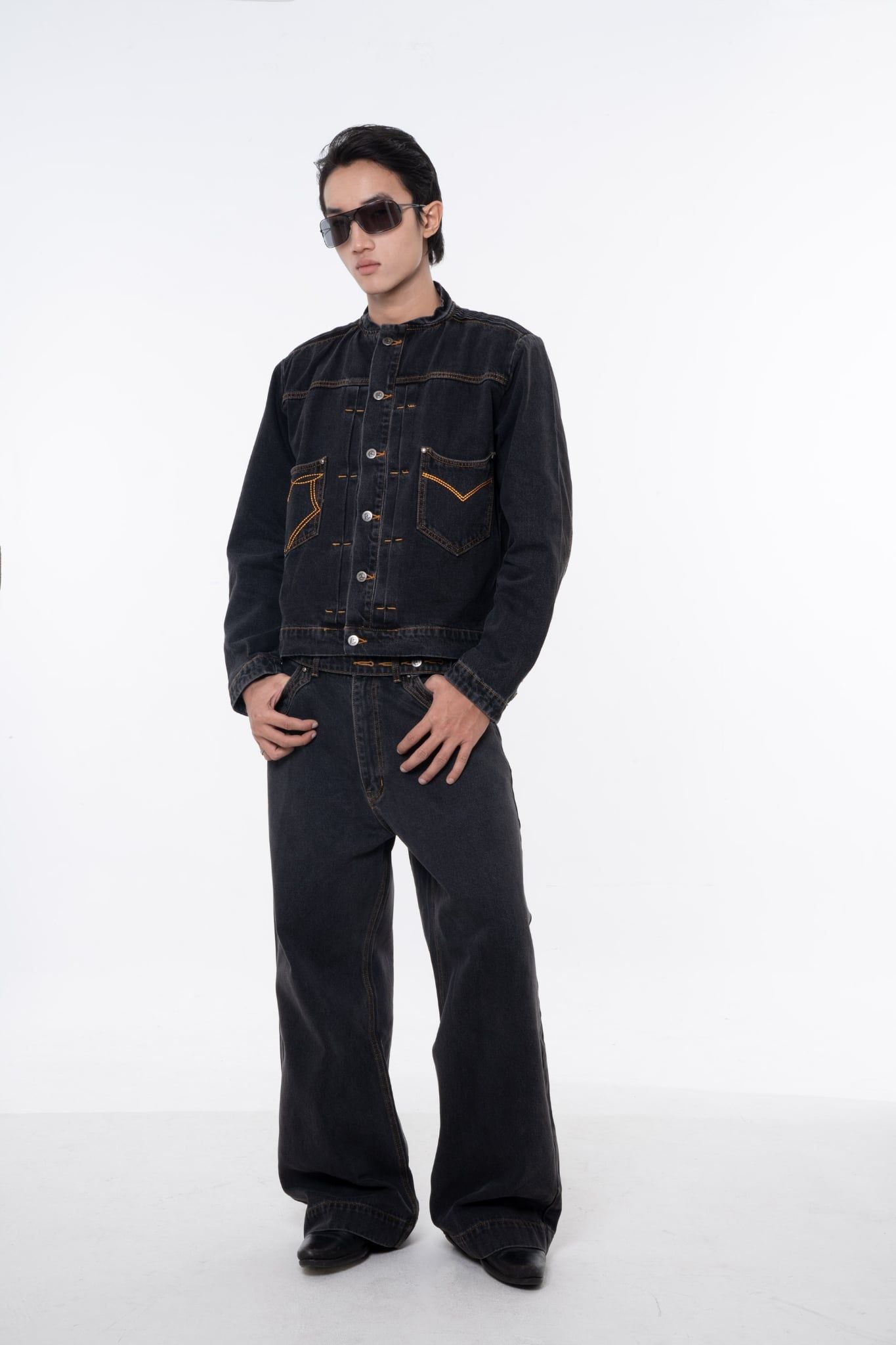 ARROW STITCH DENIM JACKET