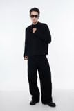 WAF Collared Tee - Black