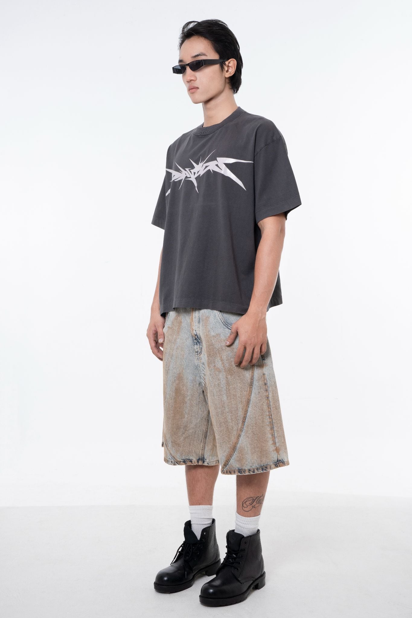 Spiked Faded Tee