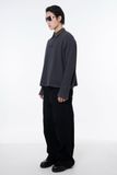 WAF Collared Tee - Gray