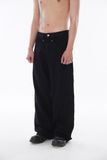 Denim Spiked Pants