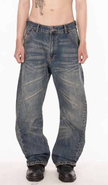  TORSION WIDE DENIM PANTS 