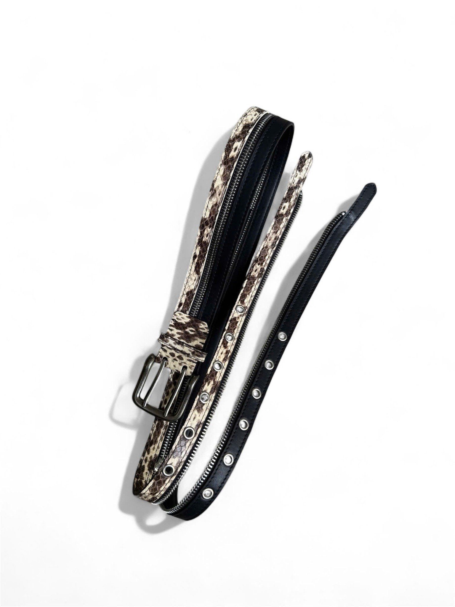 Split Belt - Snake Skin