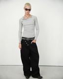 Button Longsleeve - Grey