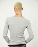 Button Longsleeve - Grey