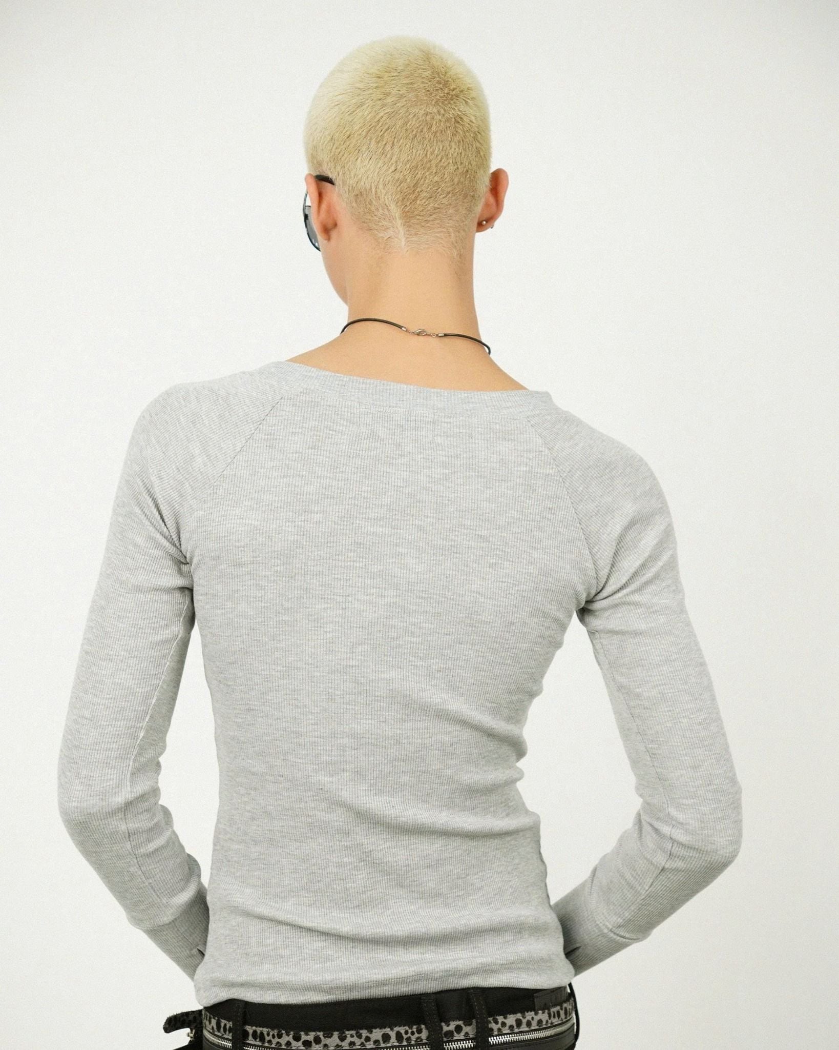 Button Longsleeve - Grey