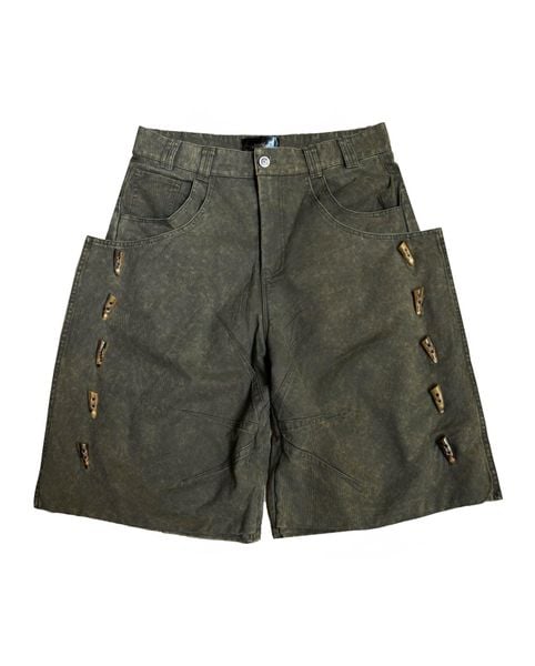  FANGS KAKI SHORTS 